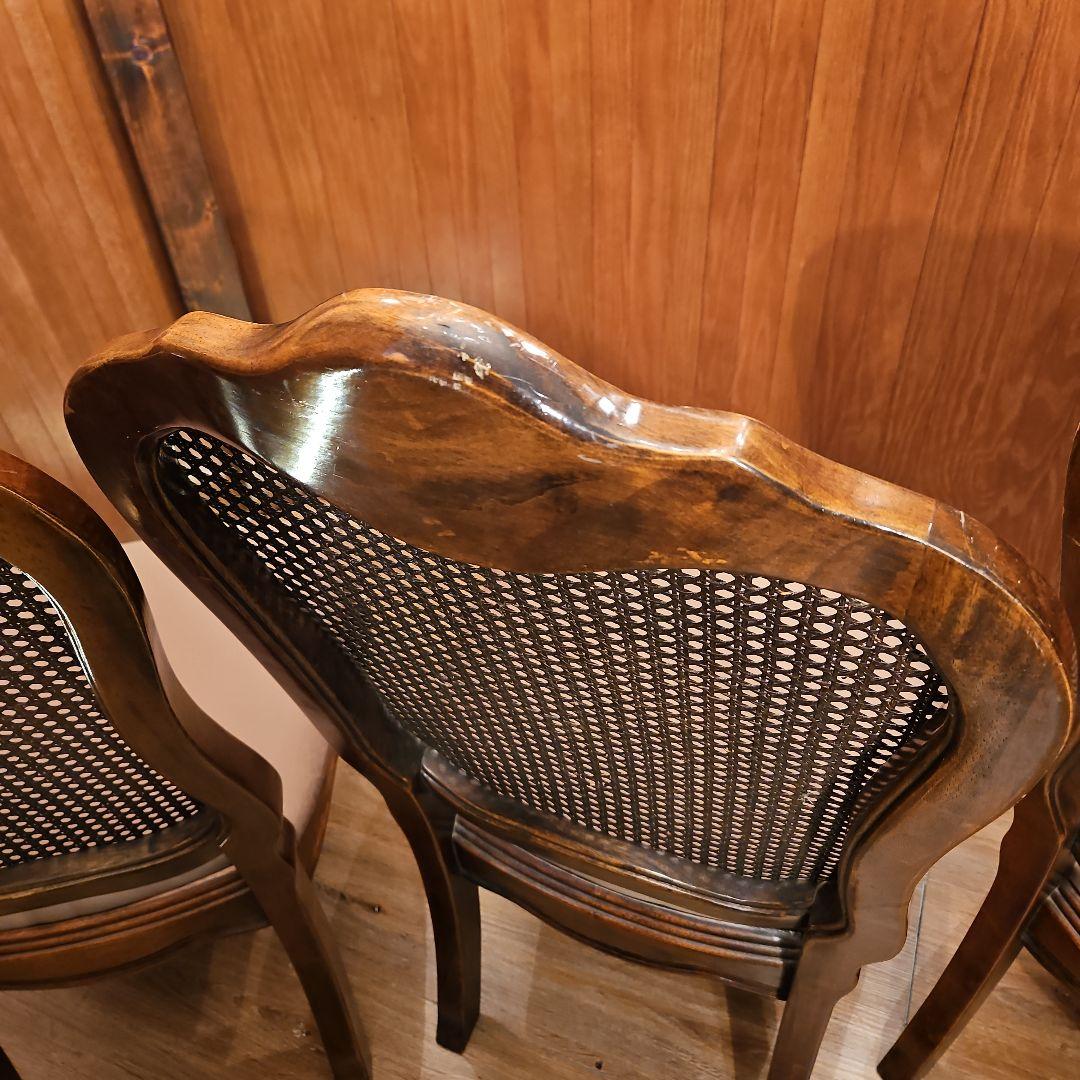 オールドマルニ マルニ木工 MARUNI ３脚 猫脚 ハイバックチェア