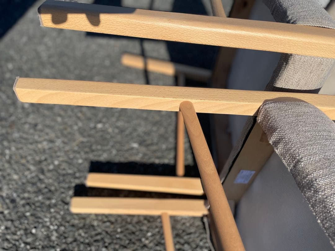 2脚セット　美品　ニトリ ダイニングチェア(NコレクションC-57)