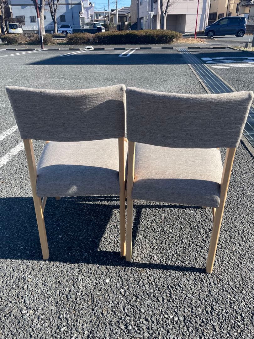 2脚セット　美品　ニトリ ダイニングチェア(NコレクションC-57)