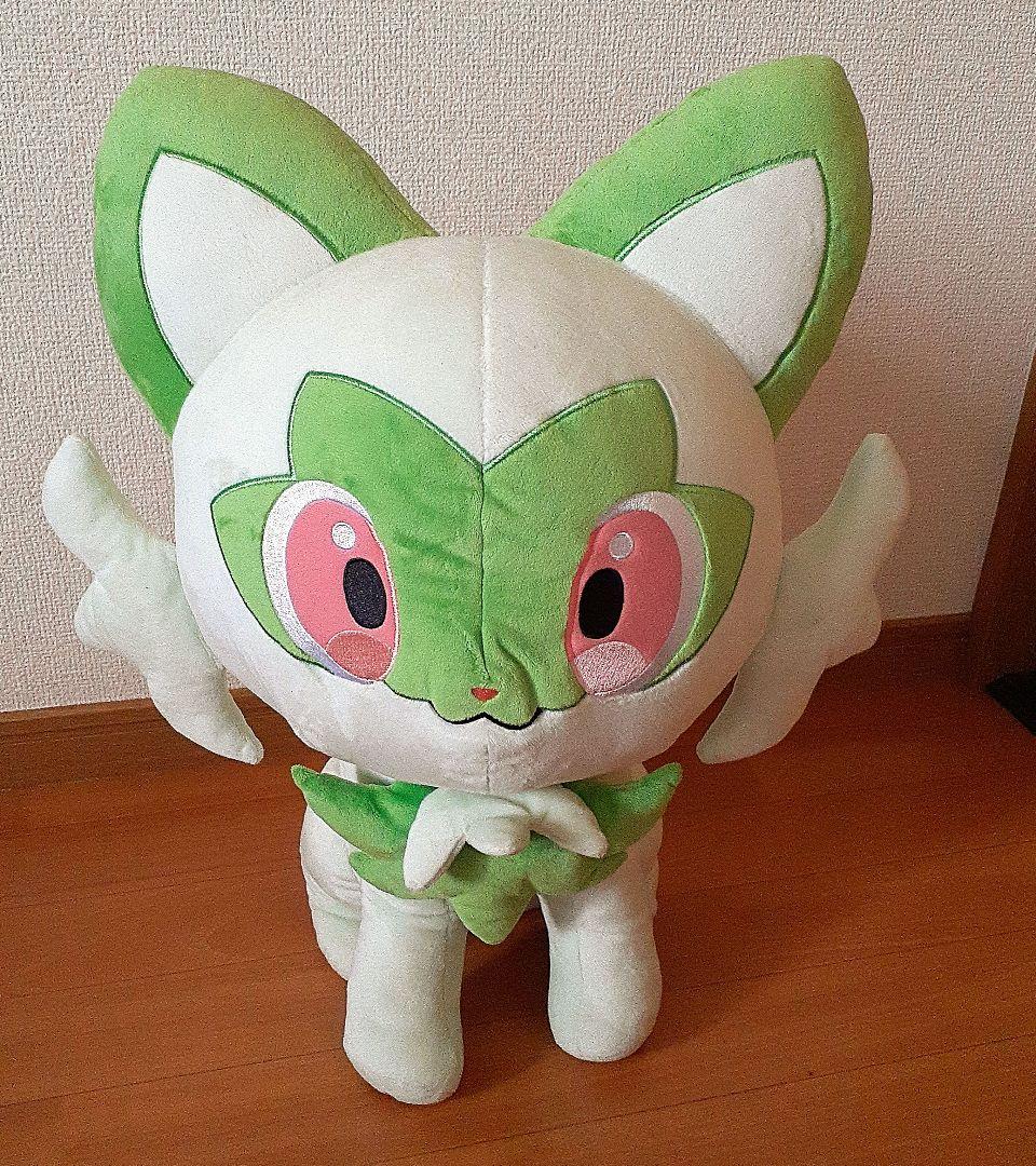 【ポケモンセンター限定】等身大シリーズ　ニャオハ　ホゲータ