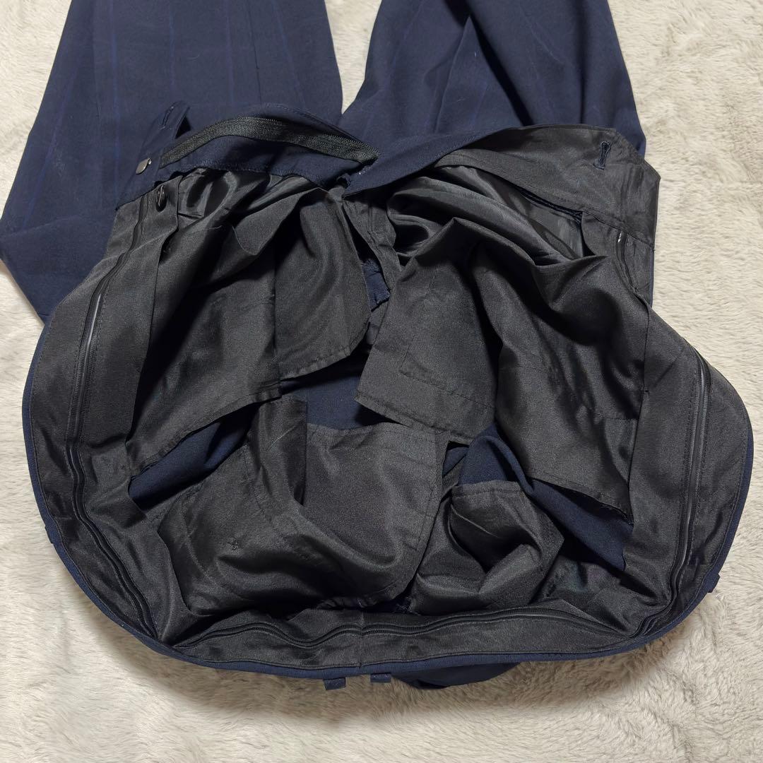 CORDURA スーツ セットアップ 上下 ネイビー BB6 ゆったり 大きい