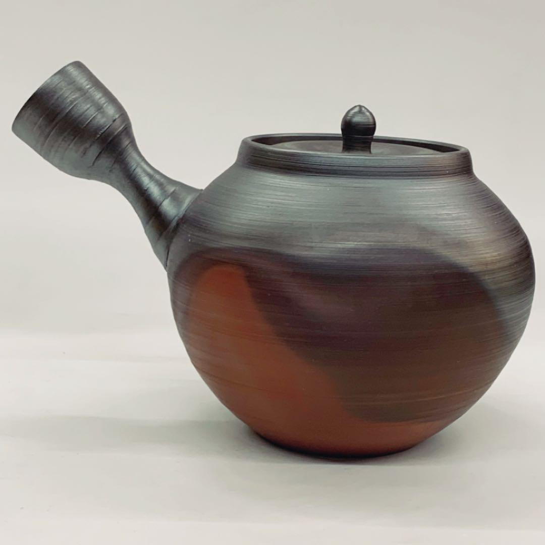 【茶注31   万古焼　窯変　茶注】清水洋　共箱