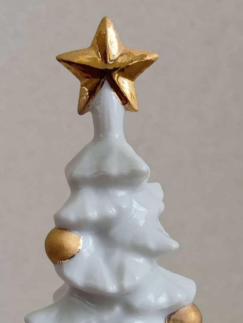 リヤドロ　クリスマスツリー　ホワイト