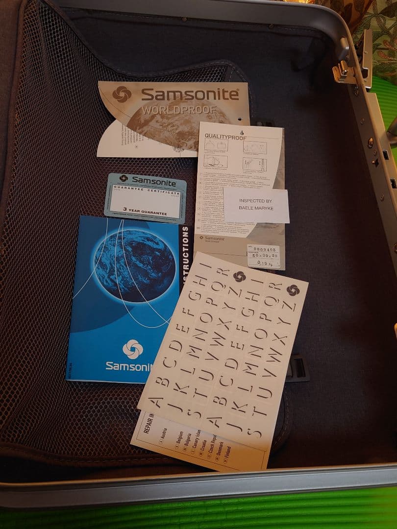 映画 007 Samsonite ジェームス・ボンド　ダイヤルロック　ベルギー