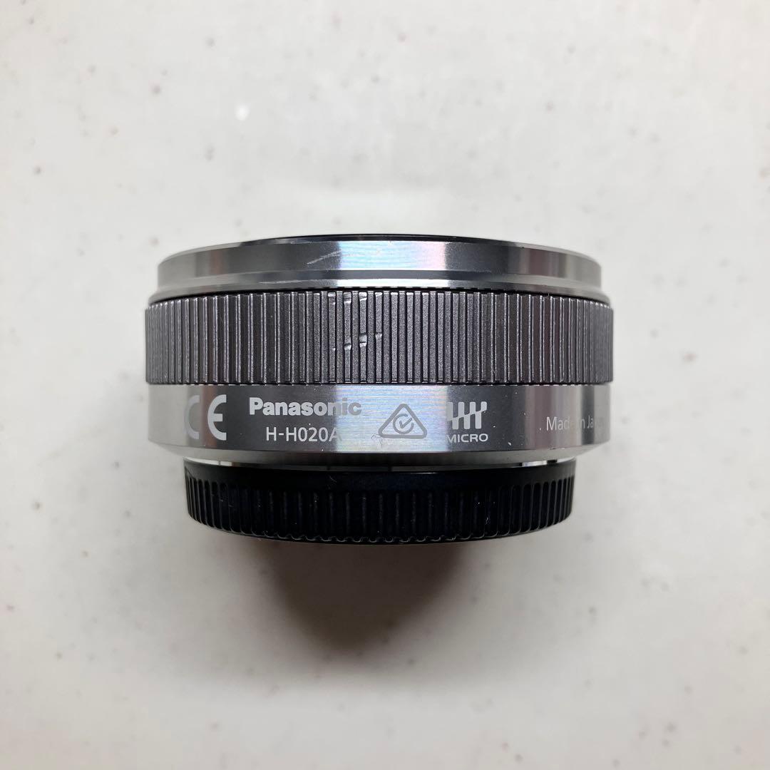 【実用品】LUMIX G 20mm F1.7 II ASPH. シルバー