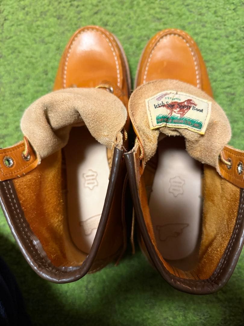 廃盤レッドウィング9875ゴールドラセットアイリッシュセッター セコイア犬タグ