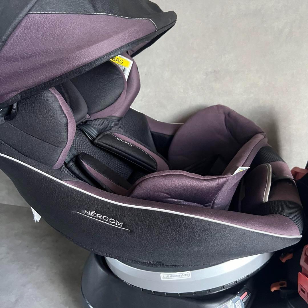【極美品】 Combi コンビ ネルーム ISO チャイルドシート NEROOM