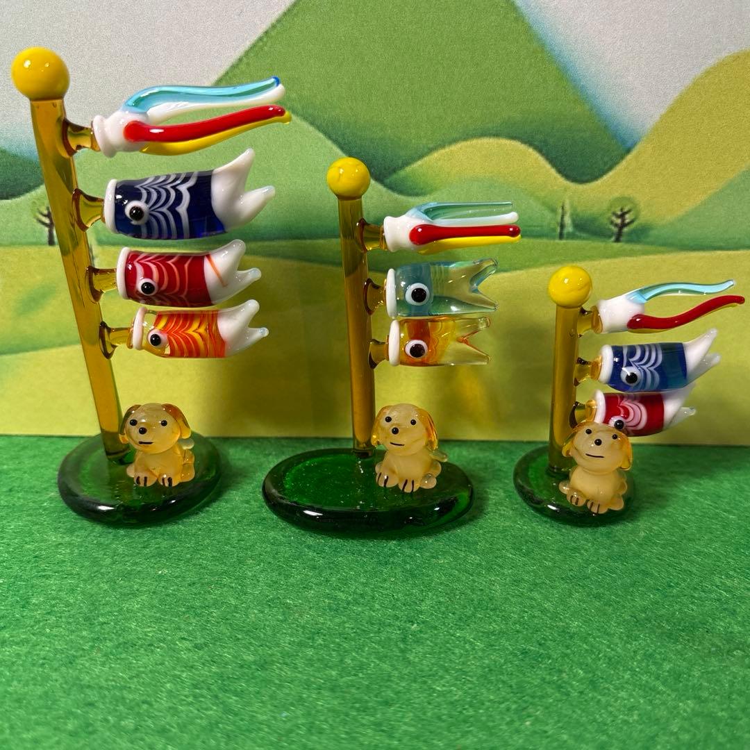 ガラス細工　ミニチュア