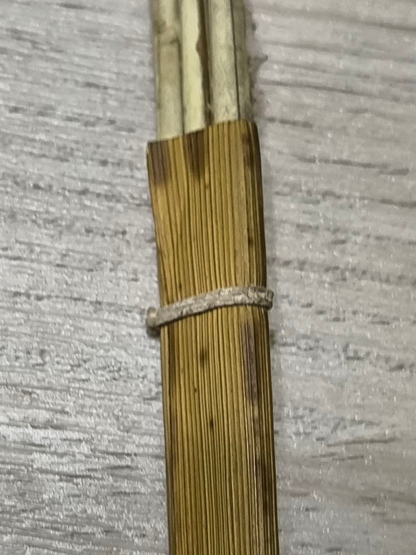 ​茶道具 羽帚（はぼうき） 三ツ羽 天然羽 箱入り羽箒