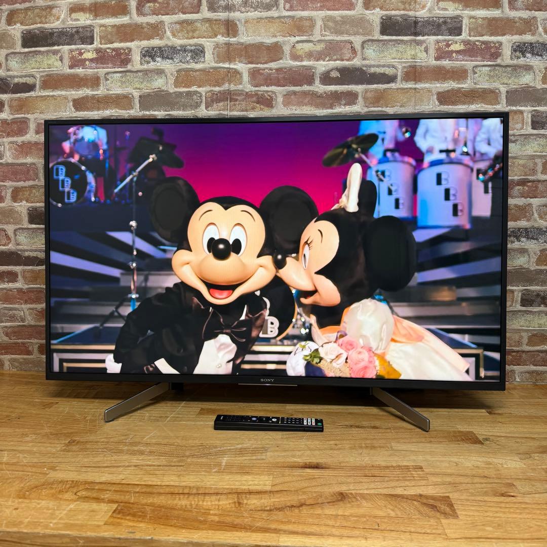 SONY 43V型 4K 液晶テレビ BRAVIA KJ-43X8000G