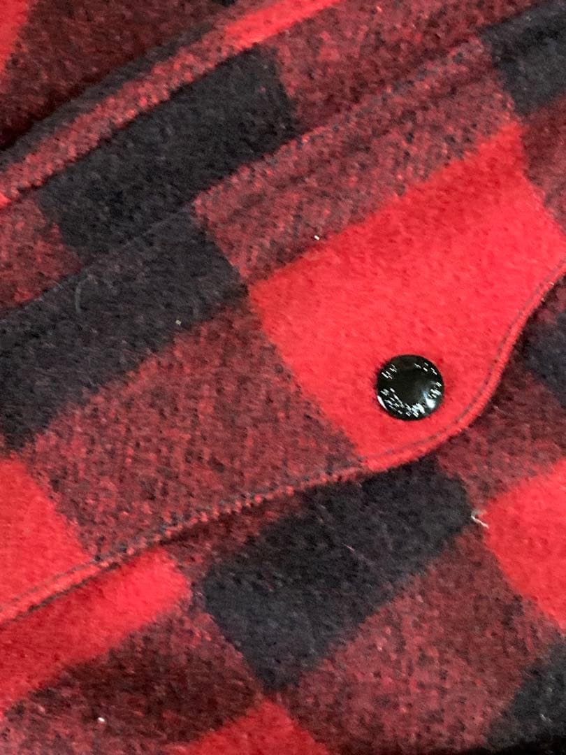 Filson フィルソン　マッキーノウールシャツジャケット　赤黒　38