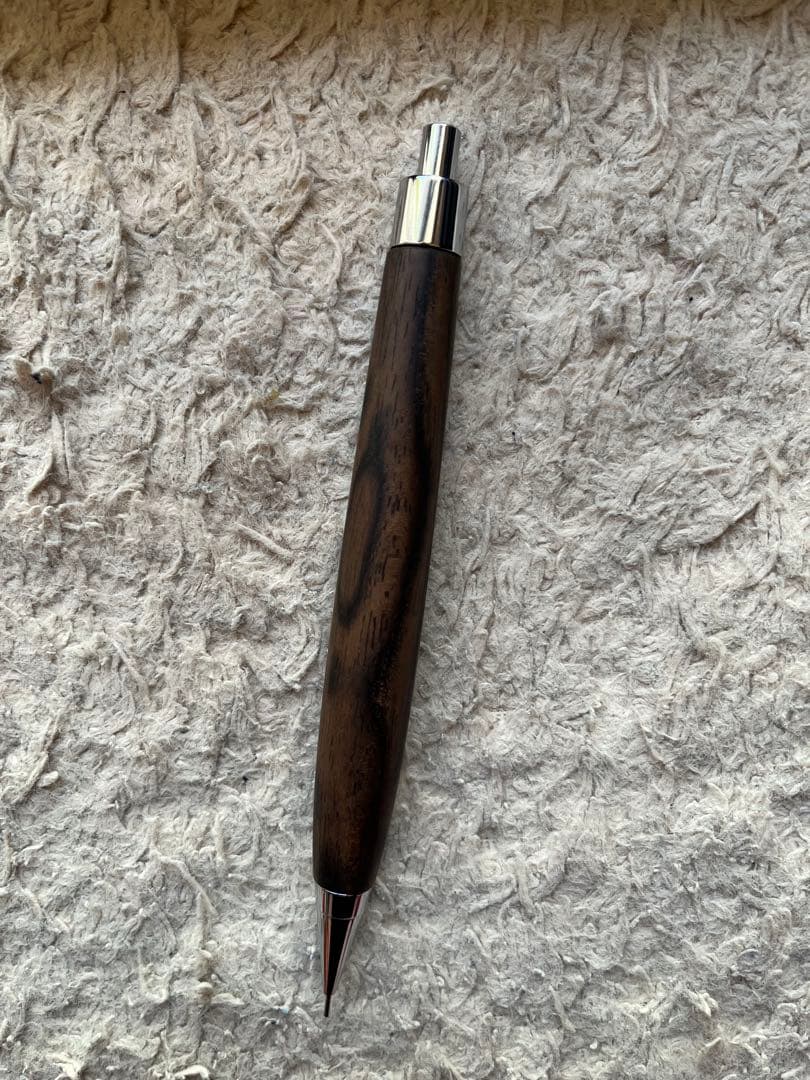 匿名発送　クラフトエー CraftA MP202 黒柿 シャープペン　孔雀杢