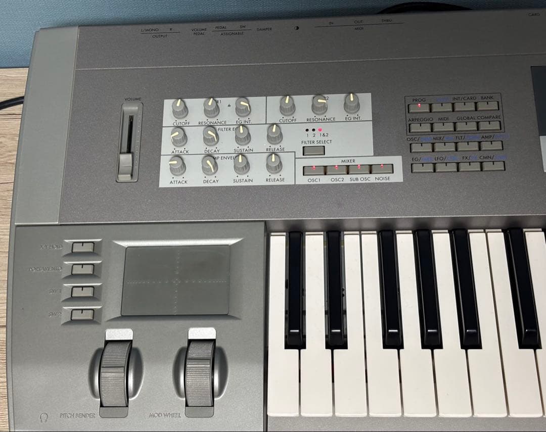【動作良好】KORG Z1 シンセサイザー 物理モデリング MOSS音源