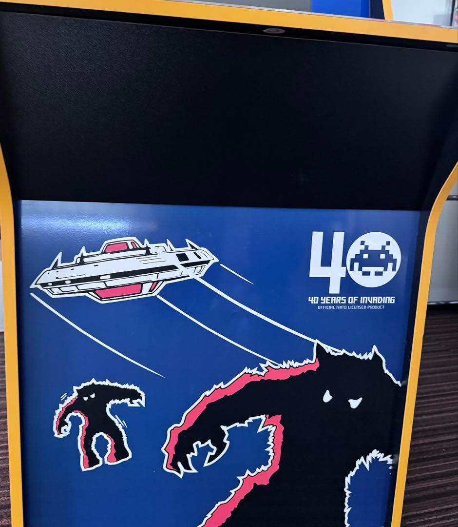 希少品ARCADE1UP スペースインベーダー 40周年記念モデルTAITO