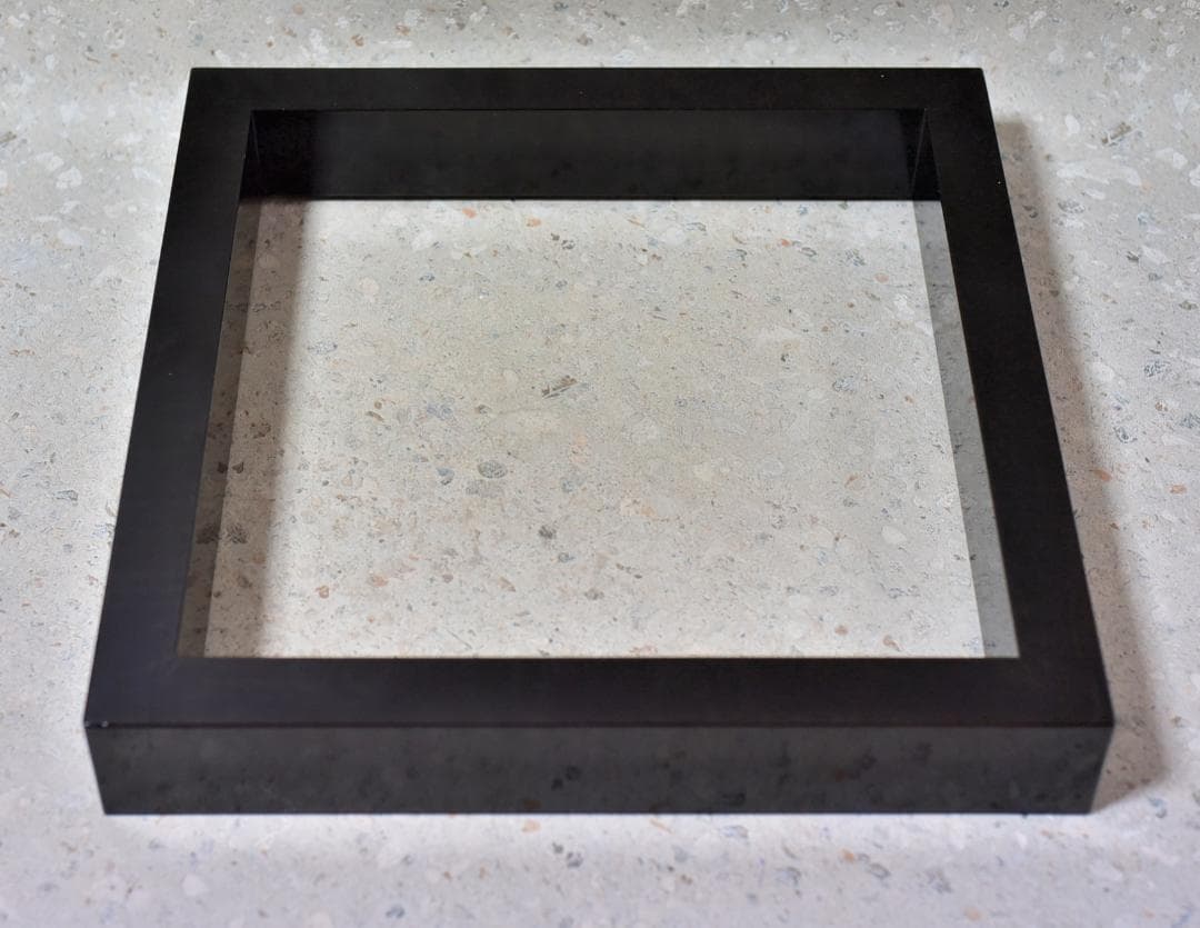 真塗炉縁＆真塗敷板2点【極上品】　囲炉裏/共箱　お茶道具