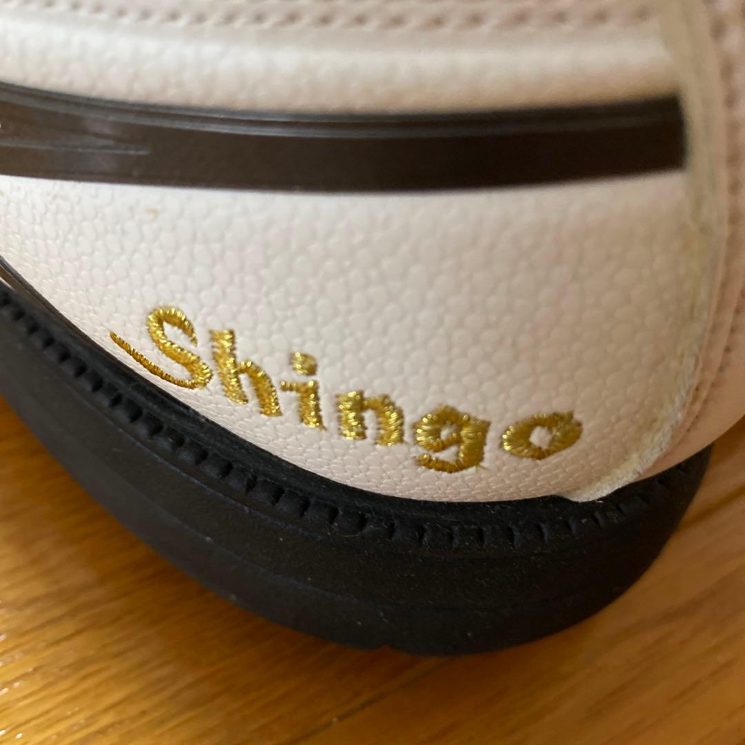 asics ホワイト ゴルフシューズ Shingoモデル　26.5