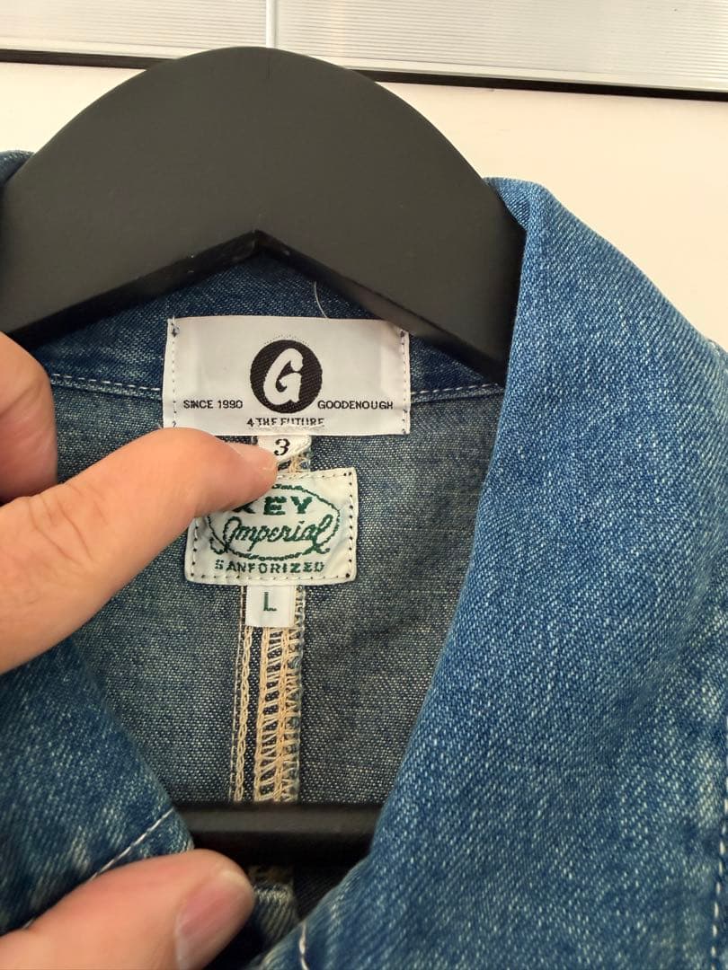 激レア グッドイナフ デニムカバーオール