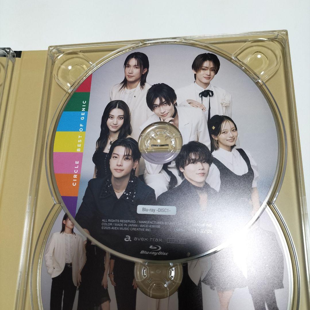 GENIC/CIRCLE ベストアルバム 初回生産限定盤 Blu-ray付　中古