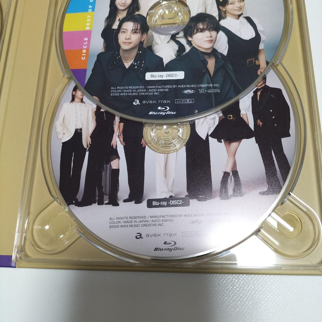GENIC/CIRCLE ベストアルバム 初回生産限定盤 Blu-ray付　中古