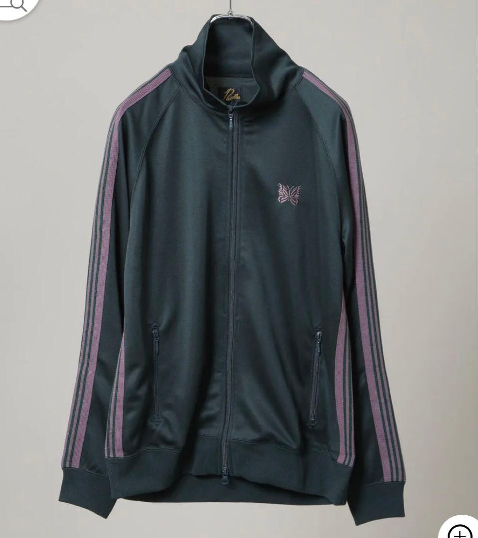 Needles/Track Jacket - Poly Smooth グリーン