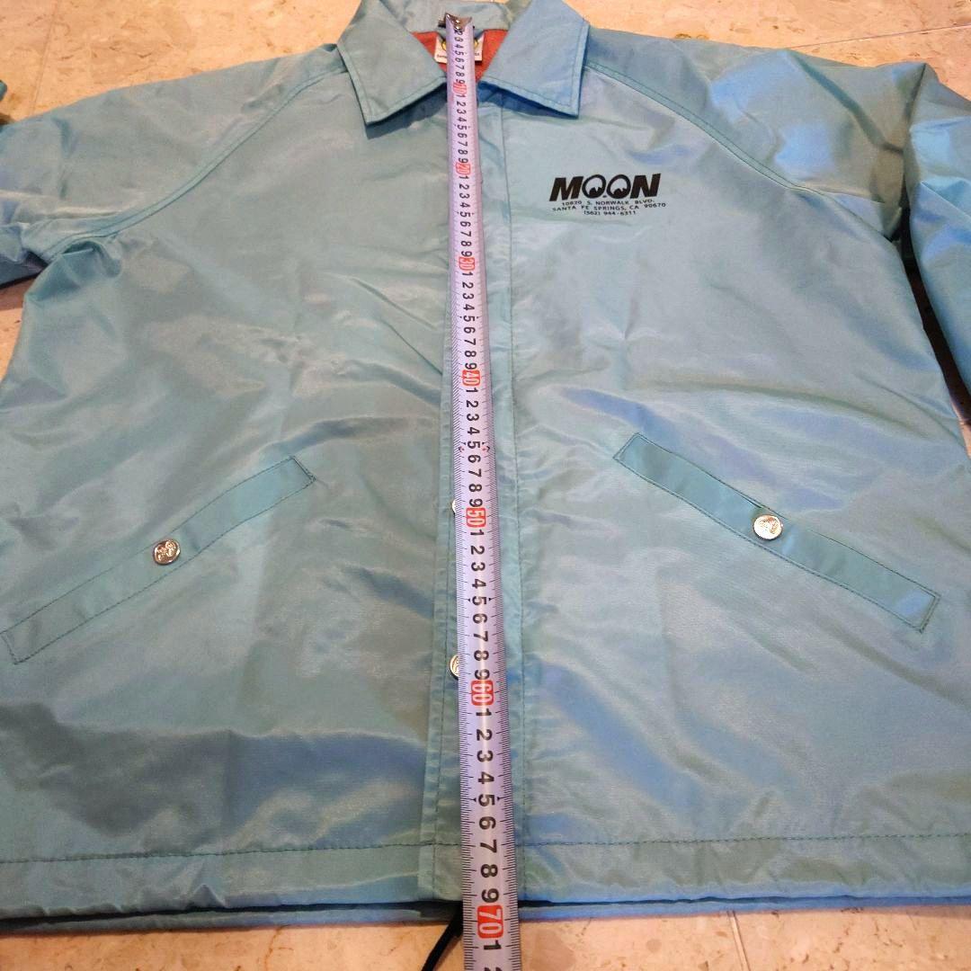 MOONEYES ミントグリーン★ 風を通さないバイク用コーチジャケット