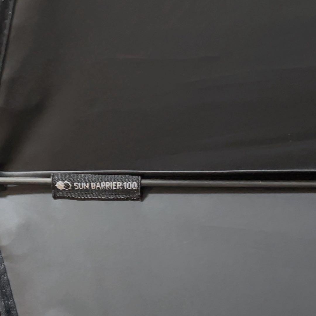 【最終値下げ】サンバリア 100⭐︎長傘Sサイズ フリル(ブラック)