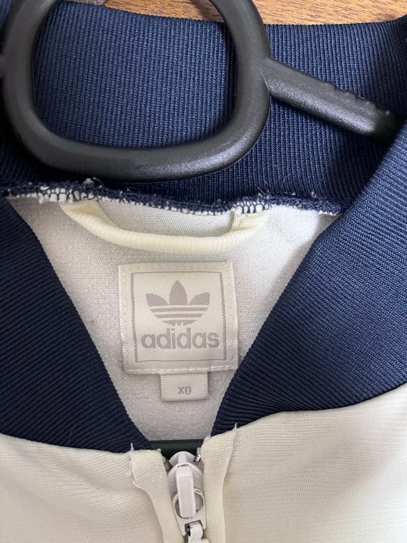 adidas ジャージ atp ホワイト ネイビー XL