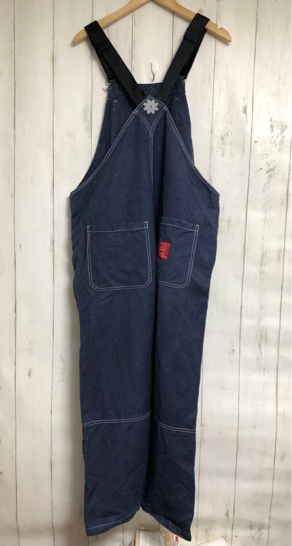 TOKYOHEMPCONNECTION HEMPオーバーオール ネイビー L