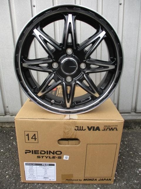 全国送料込み☆新品4本セット 14×4.5J　☆軽自動車・スペーシア・タント