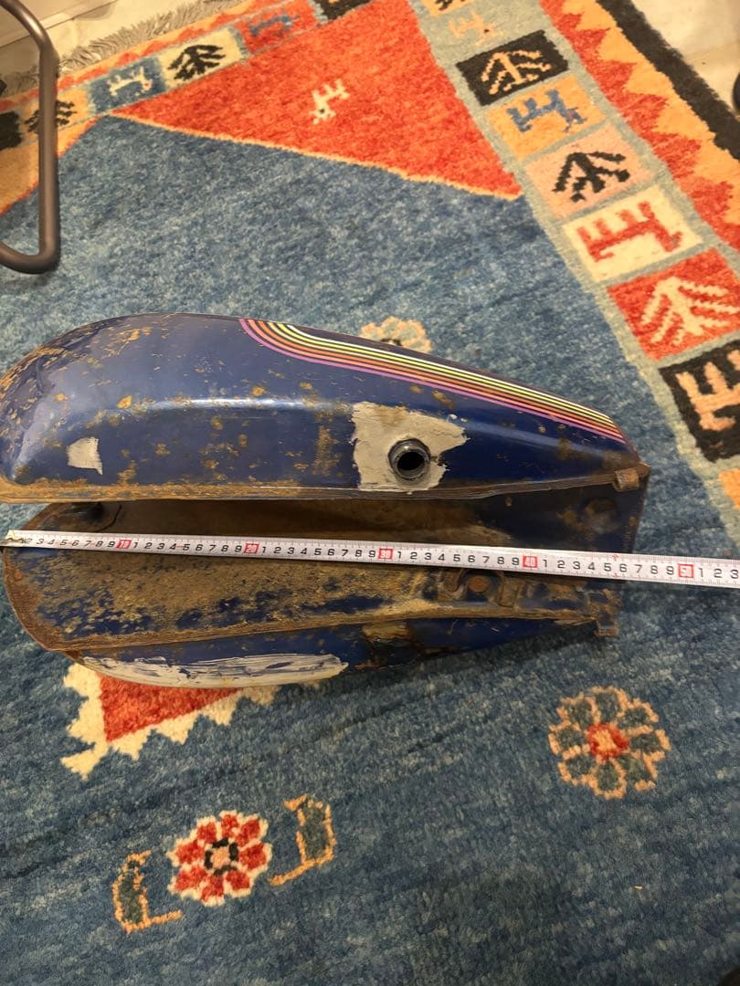 1975年 オリペン 青 ハーレー アエルマッキ タンク ジャンク