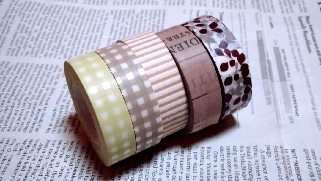 508】廃盤◆倉敷意匠計画室マスキングテープ13巻セット◆ギンガムチェックマステ