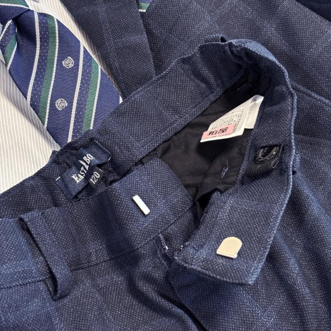 1666 ★良品★【EAST BOY】キッズフォーマルスーツ6点 クリーニング済