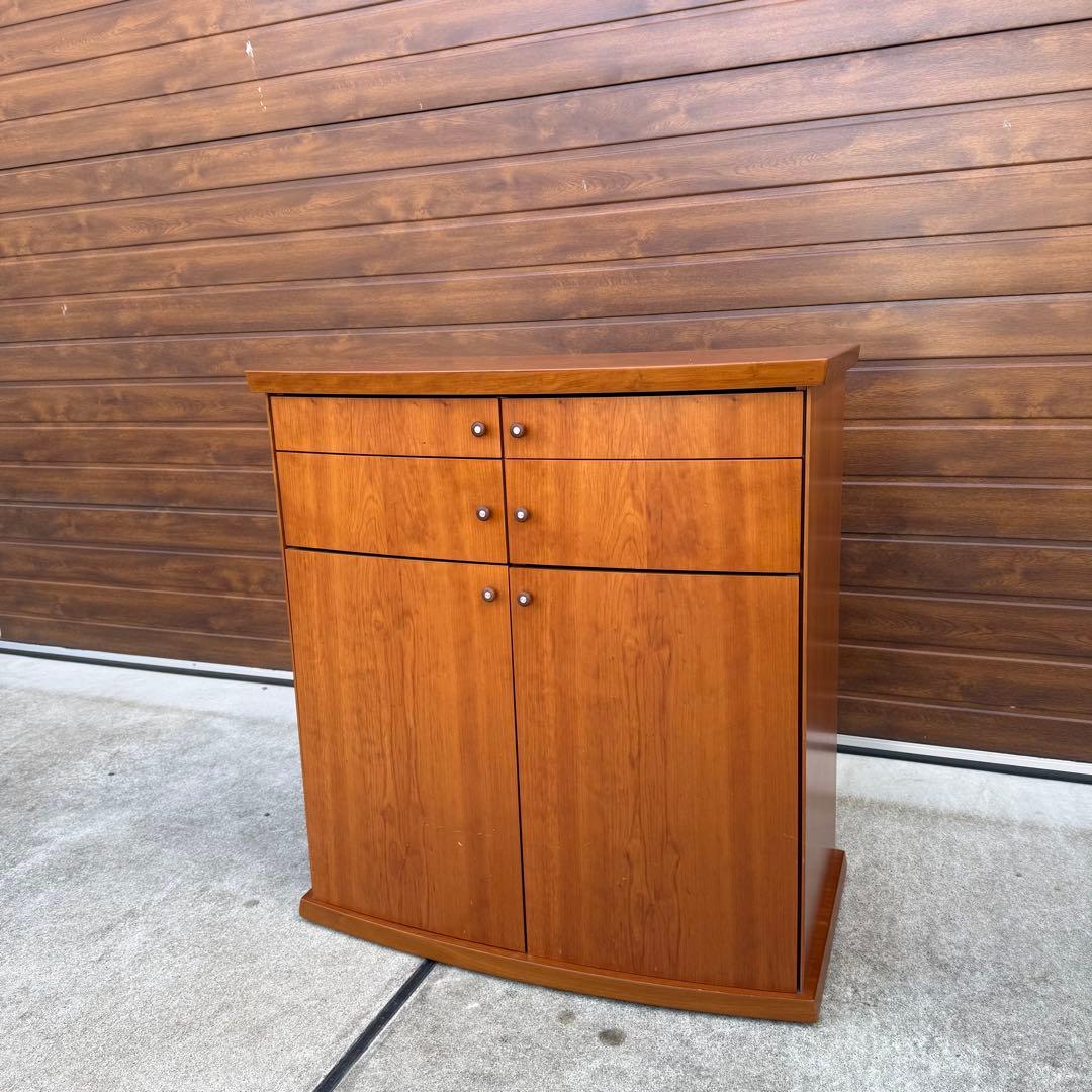 美品 Skovby キャビネット サイドボード デンマーク 北欧 チェリー