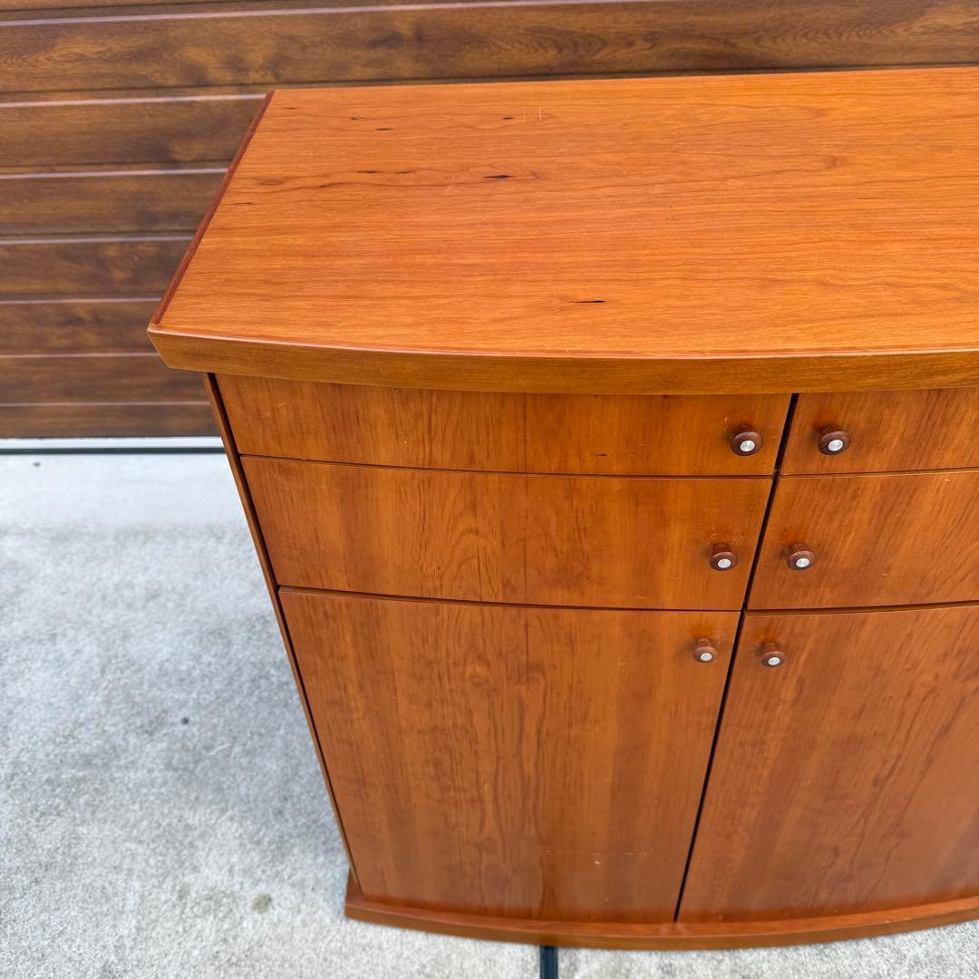 美品 Skovby キャビネット サイドボード デンマーク 北欧 チェリー