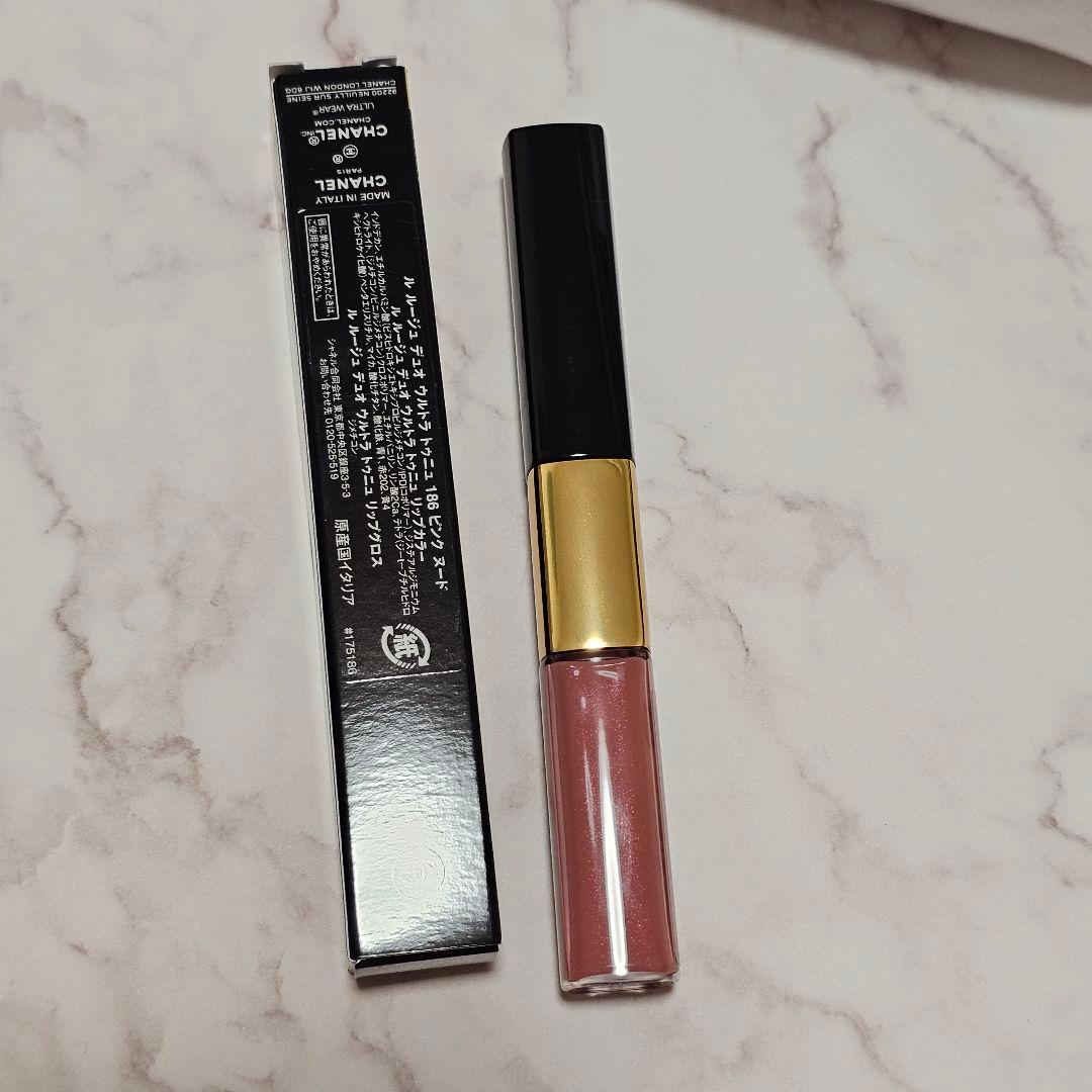 シャネル ル ルージュ デュオ ウルトラ トゥニュ 186