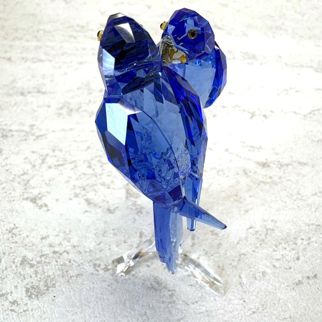 スワロフスキー　SCS会員限定　ヒヤシンスマコー　スミレコンゴウインコ