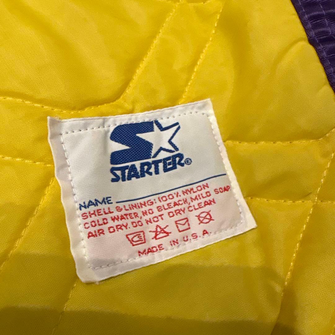 STARTER レイカーズ スタジアムジャンバー ジョーダン スタジャン