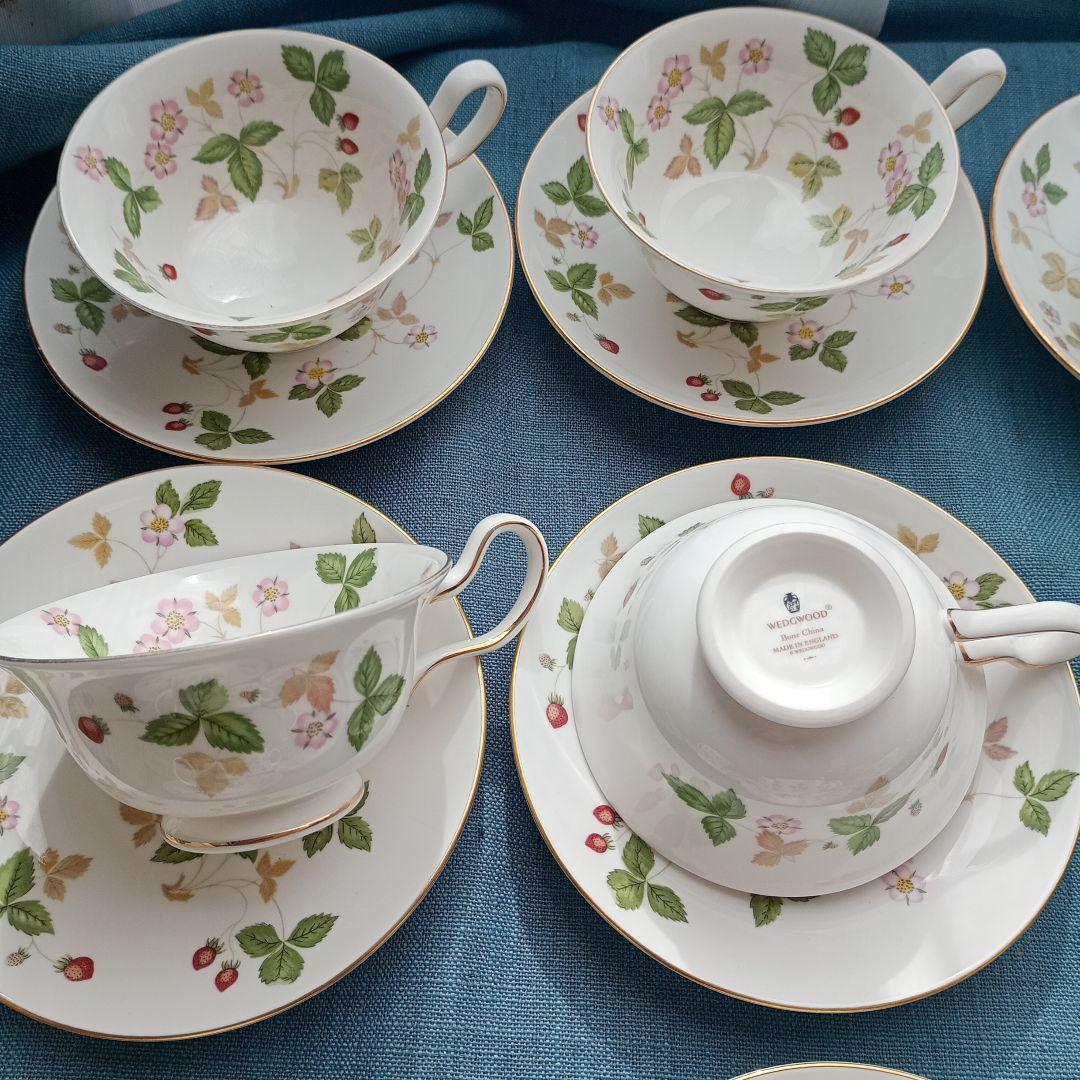 ウェッジウッド　ワイルドストロベリー　まとめ売り
