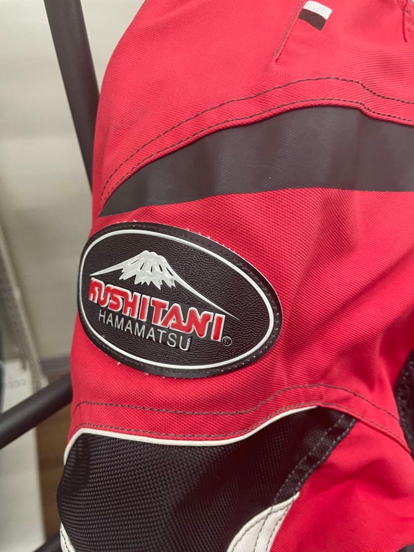 KUSHITANI HAMAMATSU バイクジャケット 赤黒