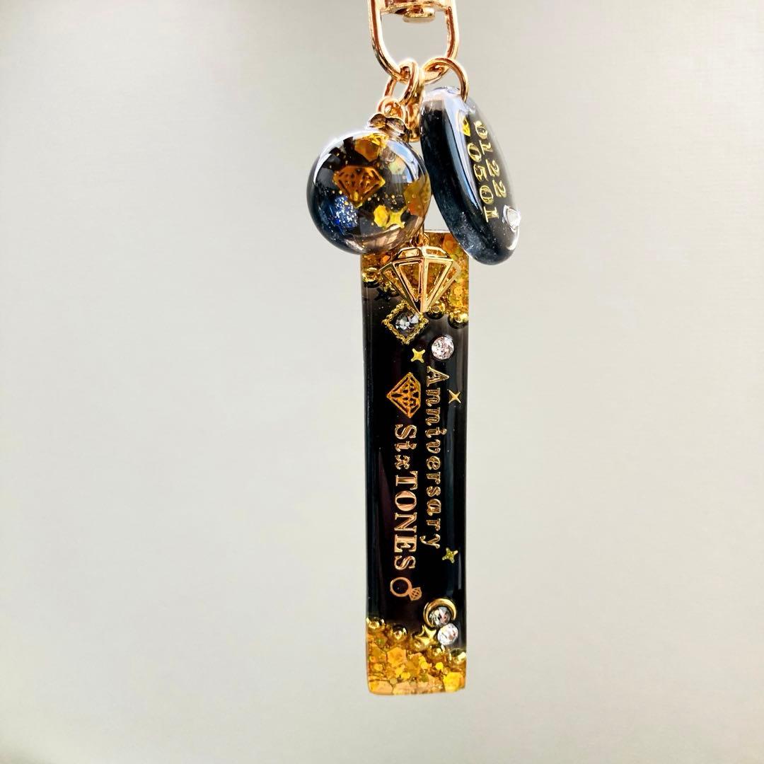 りんりんページ SixTONES名入れキーホルダー／チャーム　10点