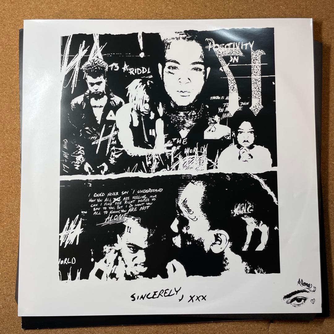 XXXTENTACION LP カラーヴァイナル 非公式盤 中古