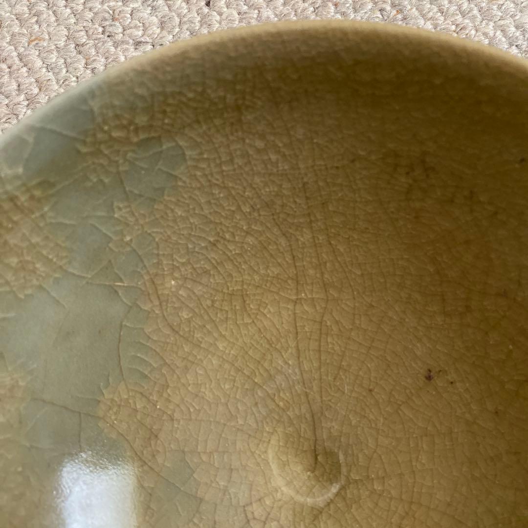 青磁蓮弁紋茶碗　宋代　龍泉窯