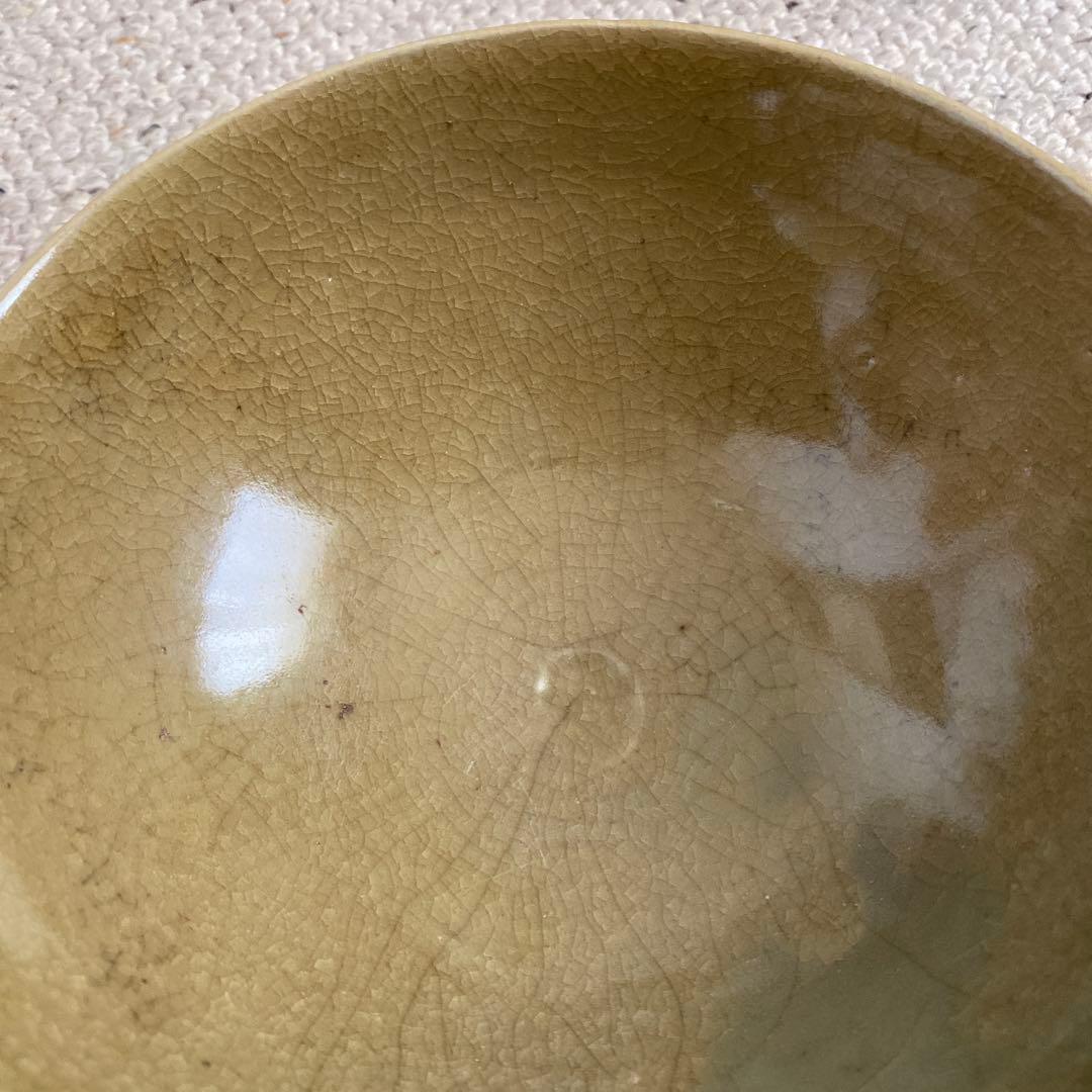 青磁蓮弁紋茶碗　宋代　龍泉窯