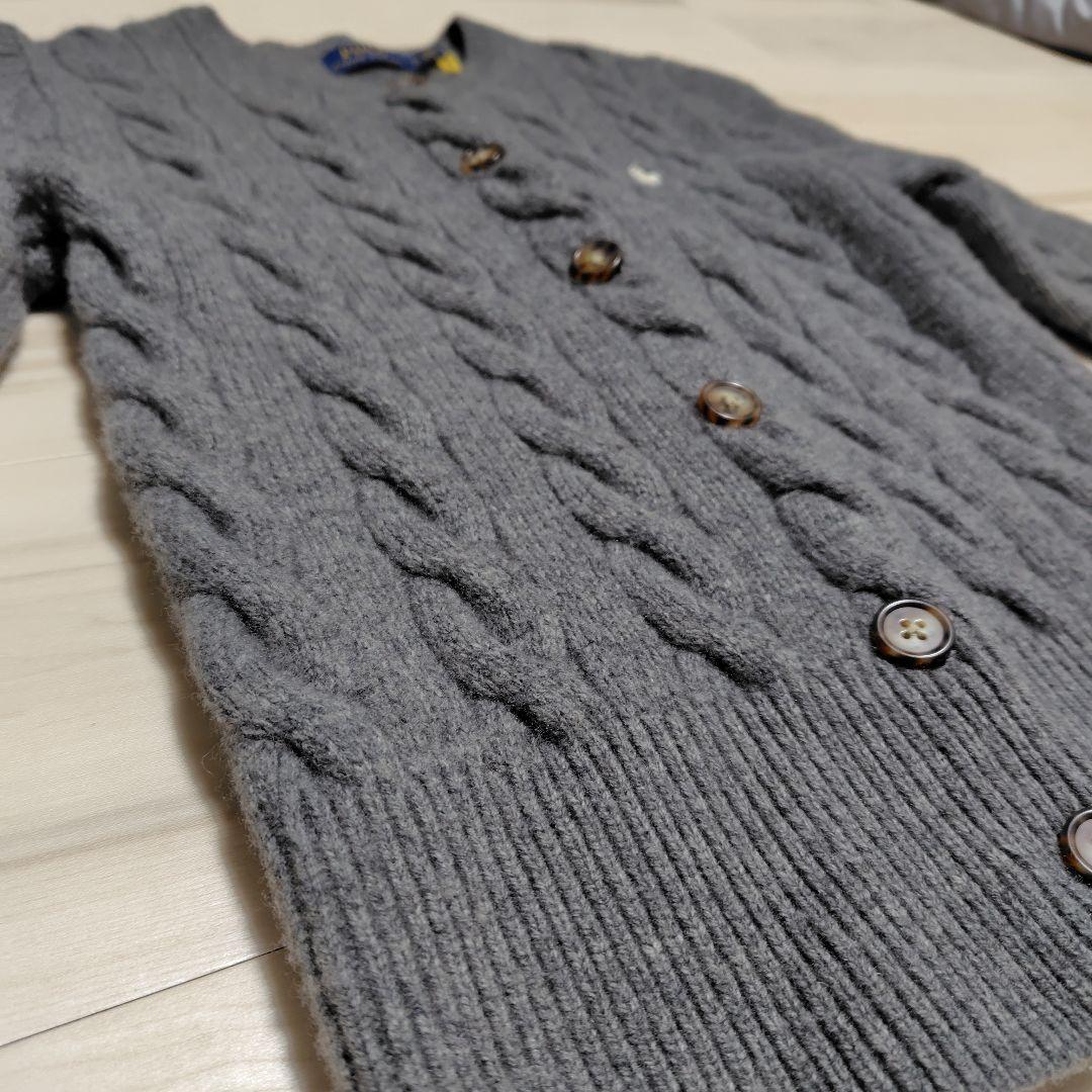 Ralph Laurenケーブルニットカーディガン