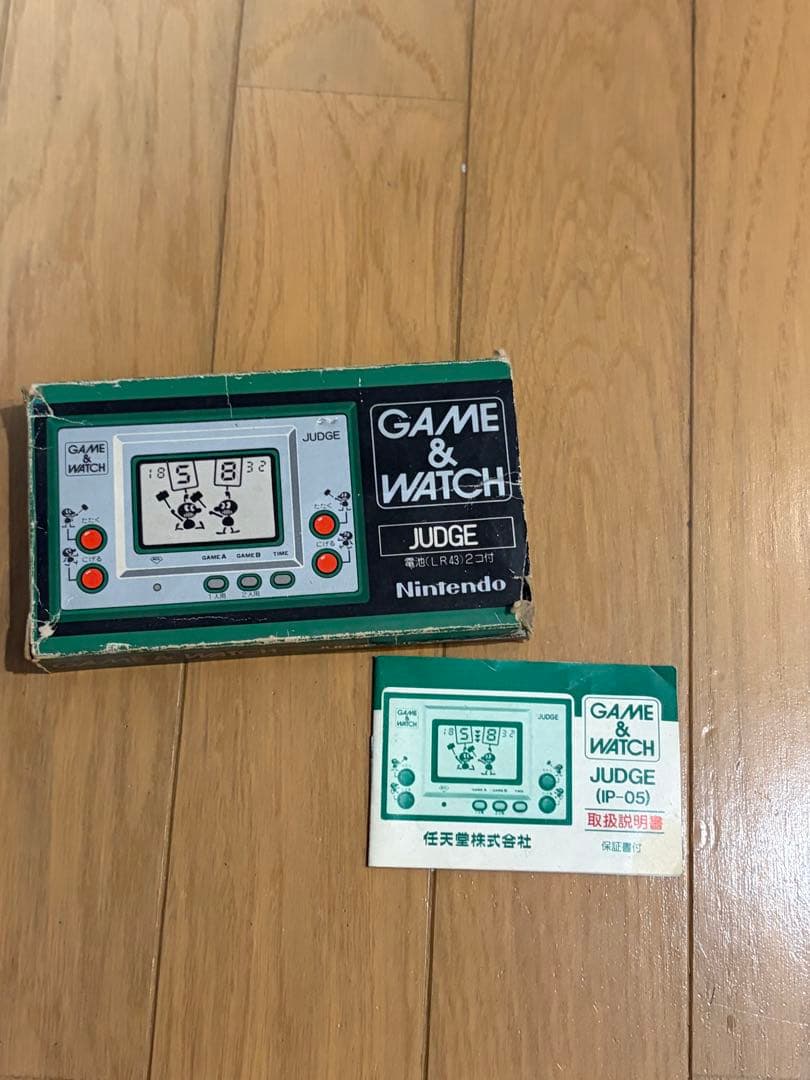 任天堂 ゲームウォッチ judge 動作確認済み Nintendo
