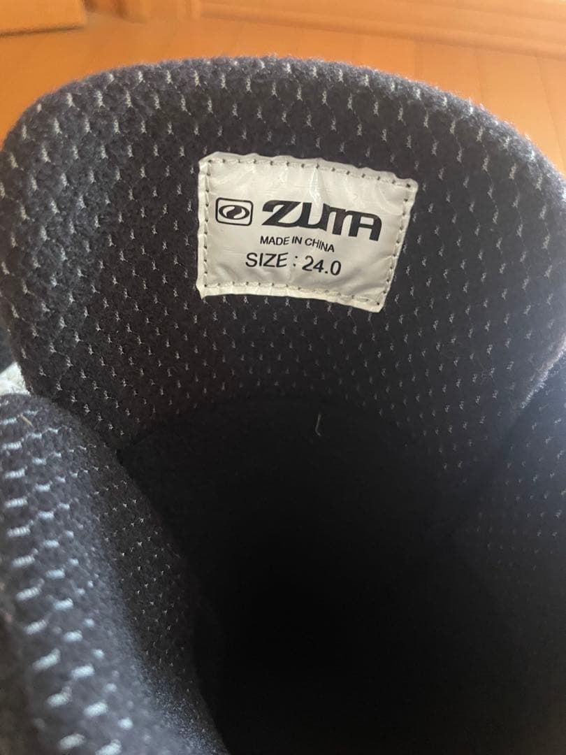 ZUMA ブラック スノーボードブーツ 24センチ