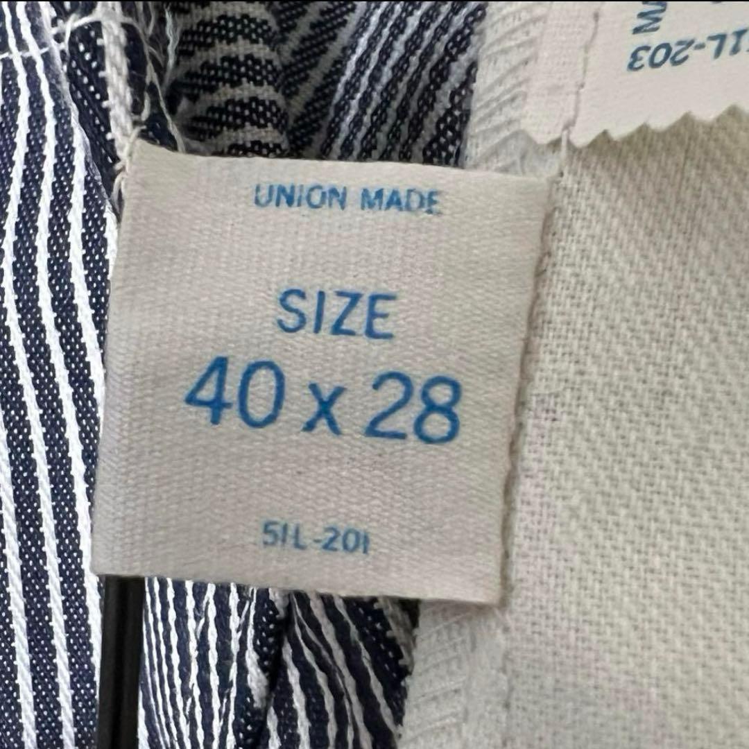 70s DEAD STOCK sears オーバーオール ヒッコリーストライプ