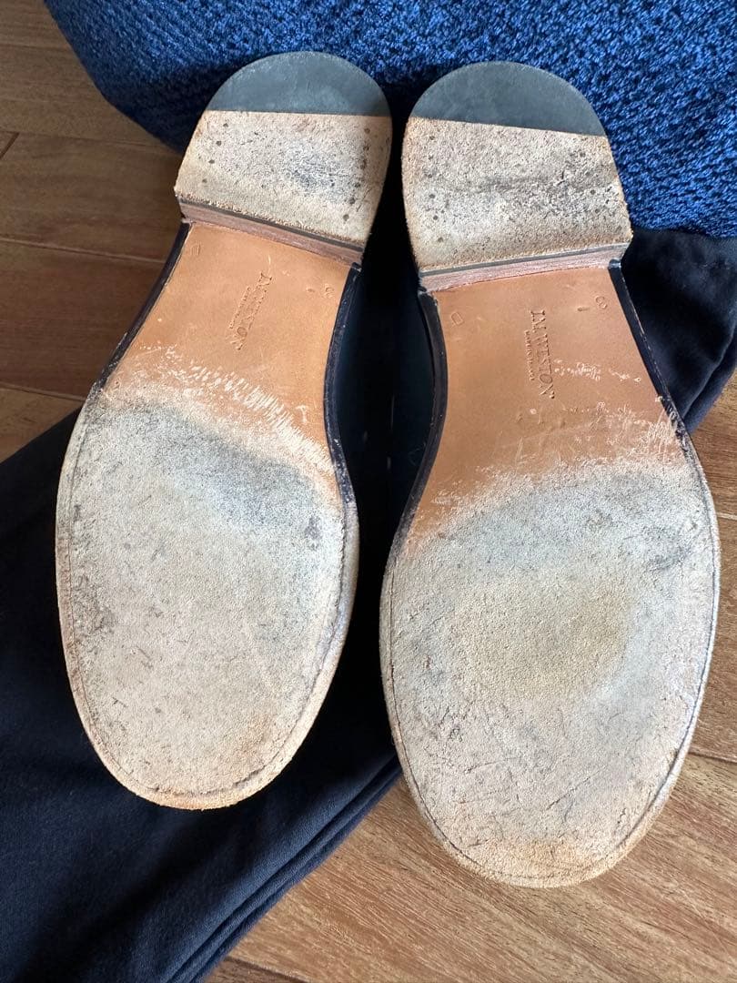 jmweston シグニチャーローファーネイビー