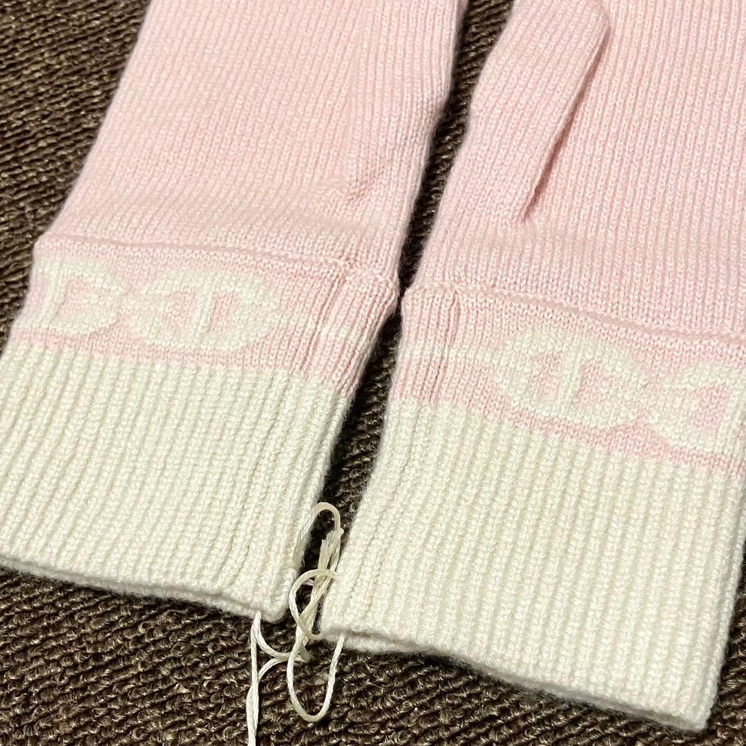 未使用タグ付き！エルメス［24年購入品］手袋　ヘヴン　シェーヌダンクル　カシミヤ