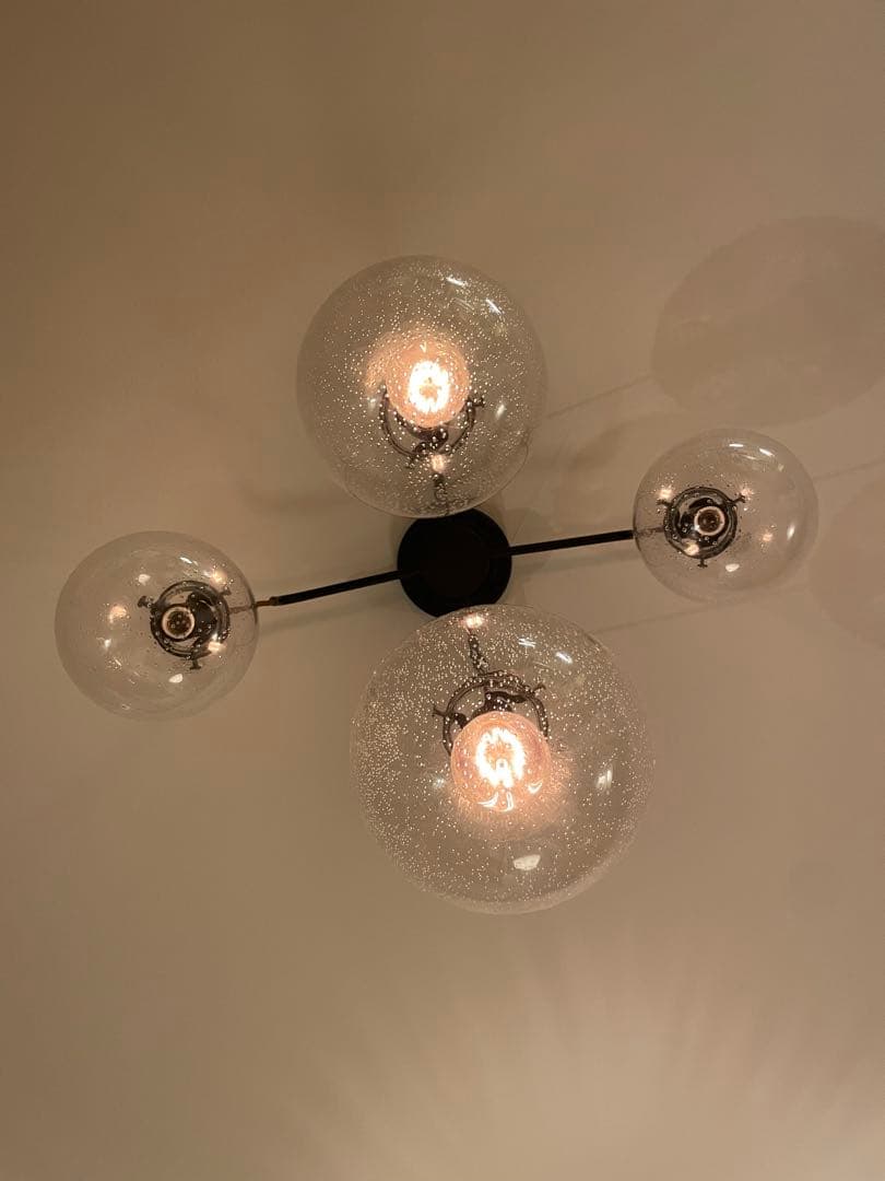 Orelia c オレリアc ペンダントライト 4灯 クリアガラス